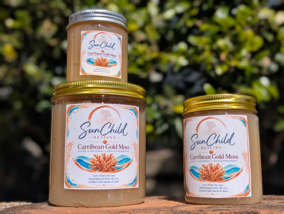 Golden Carribean Sea Moss Gel